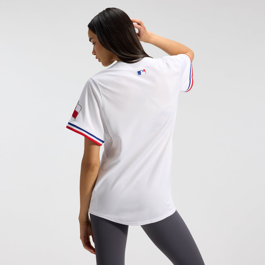 Women's Texas Rangers Nike White Home Limited Jersey - 3