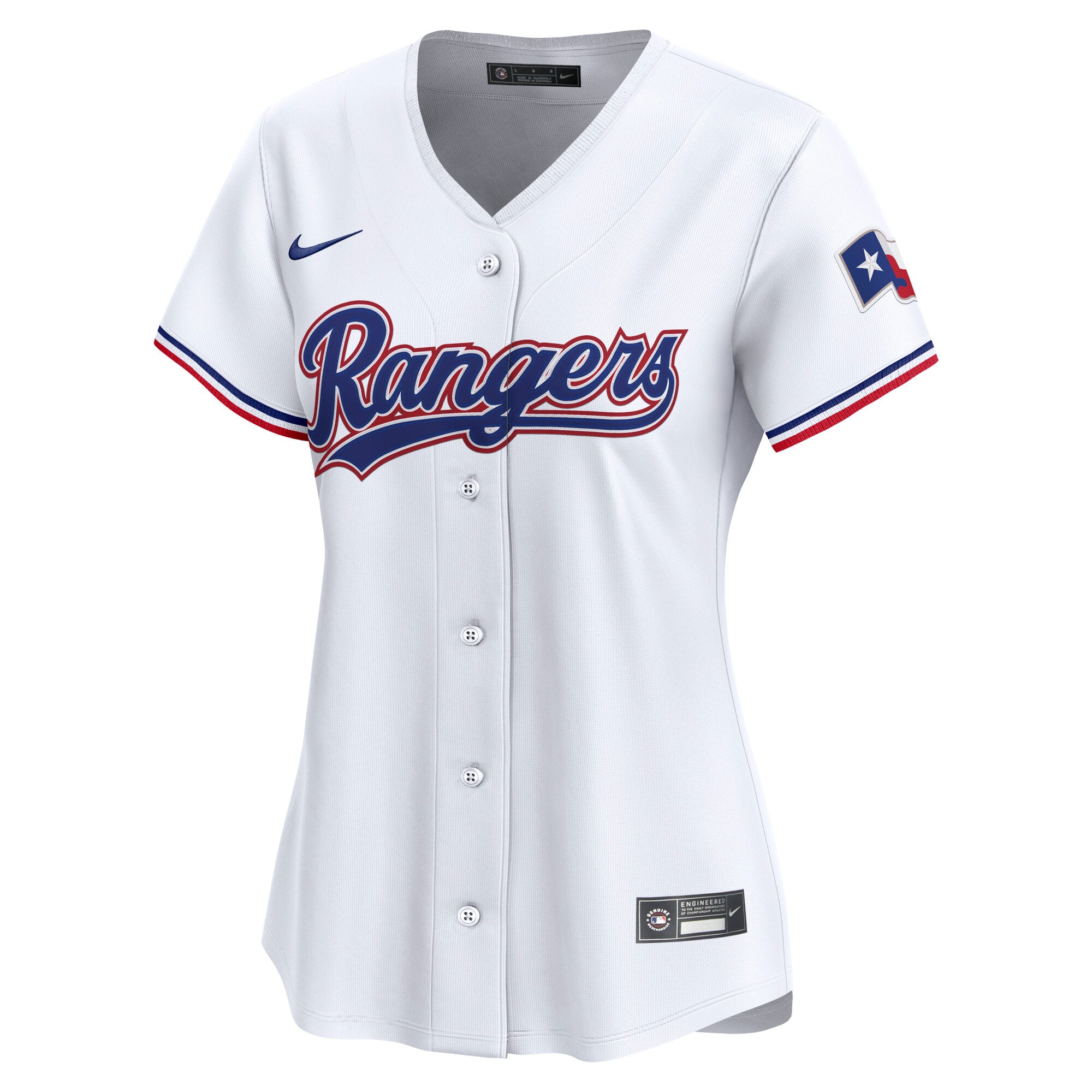 Women's Texas Rangers Nike White Home Limited Jersey - 6