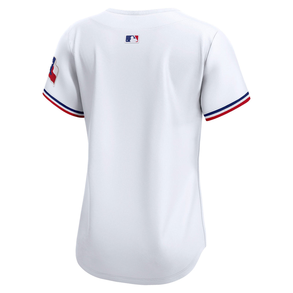Women's Texas Rangers Nike White Home Limited Jersey - 7