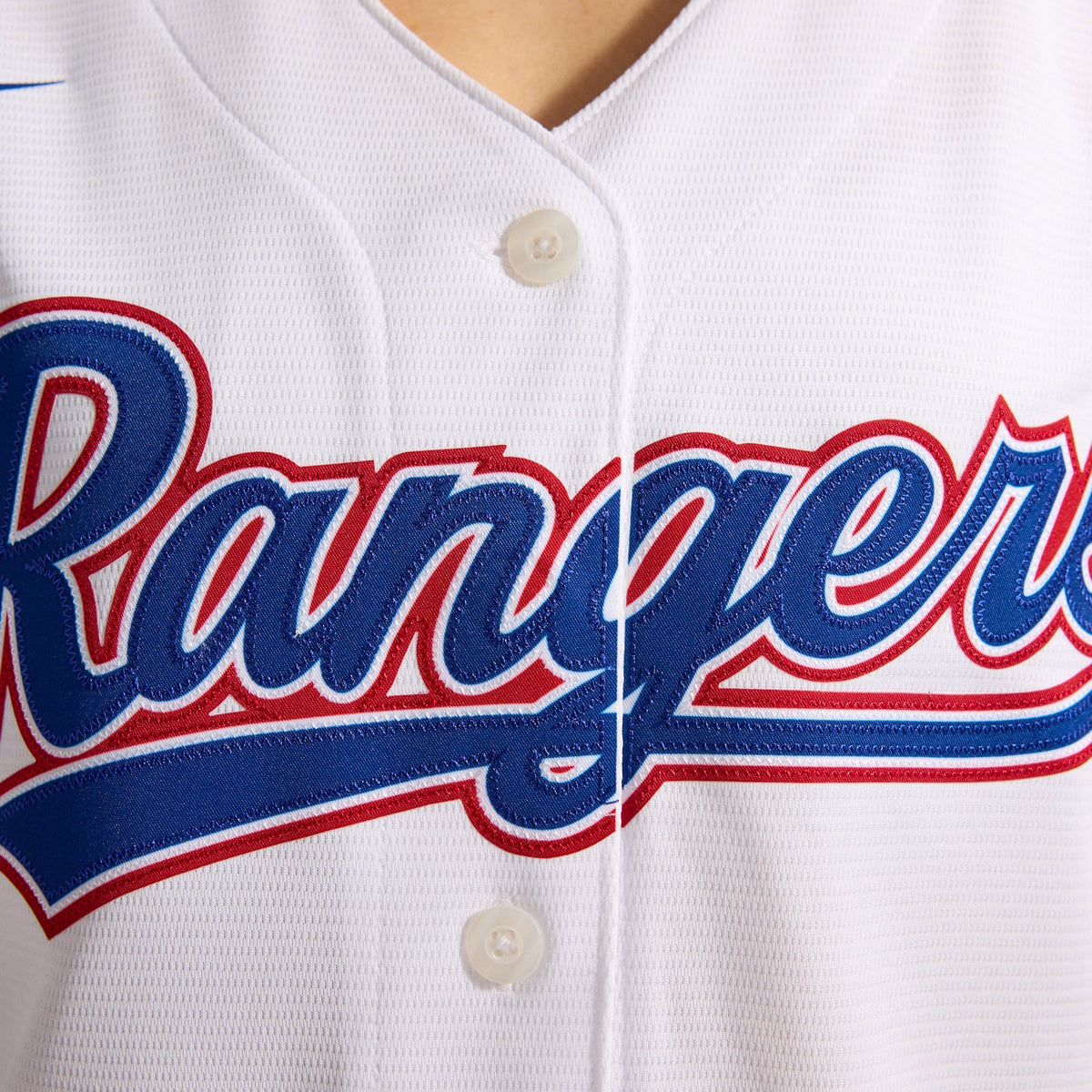 Women's Texas Rangers Nike White Home Replica Team Jersey - 11