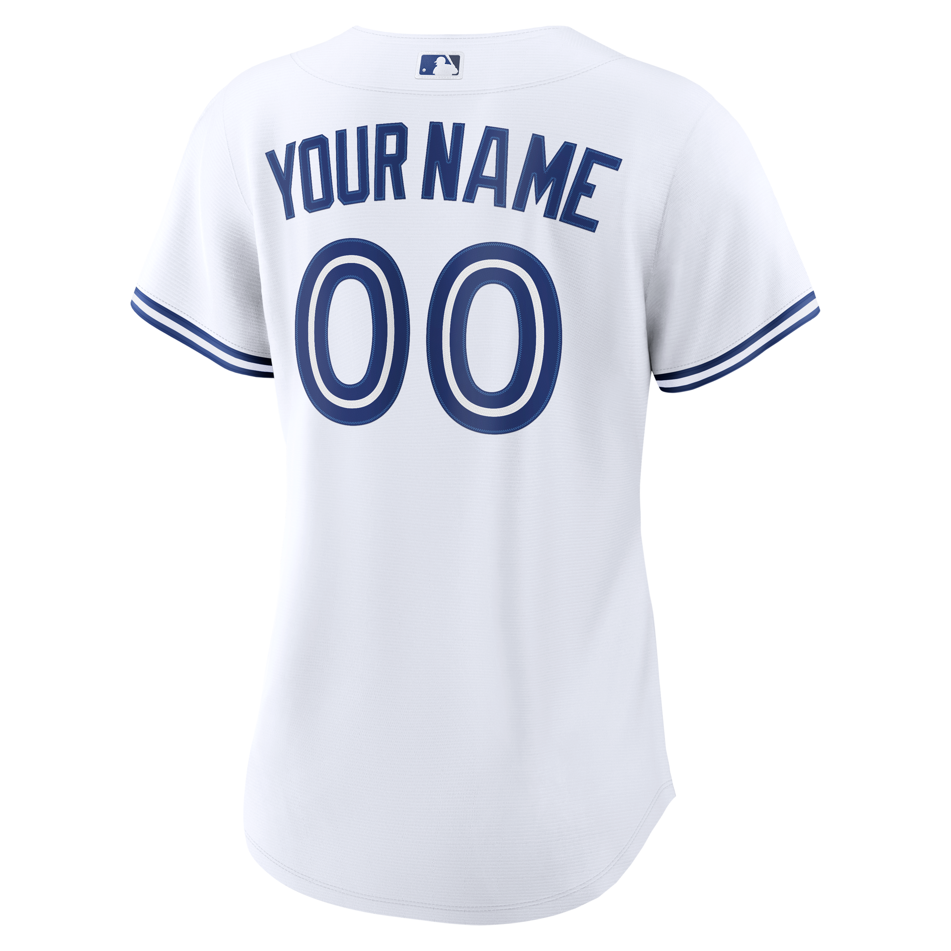 Women's Toronto Blue Jays Nike White Home Replica Custom Jersey - 4