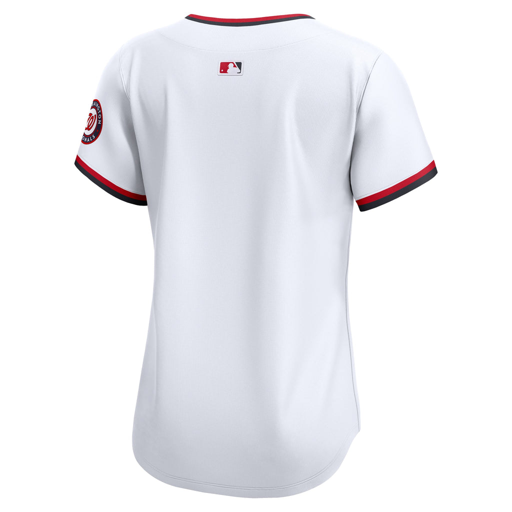 Women's Washington Nationals Nike White Home Limited Jersey - 4
