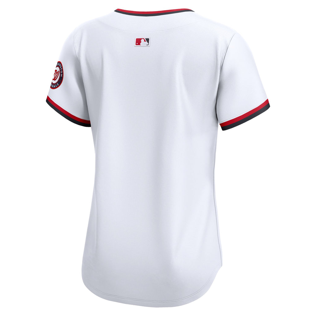 Women's Washington Nationals Nike White Home Limited Jersey - 4