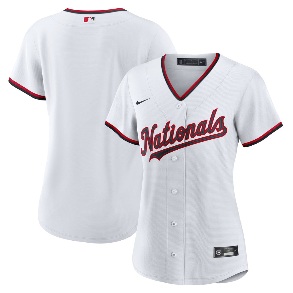 Women's Washington Nationals Nike White Home Replica 2.0 Jersey - 2