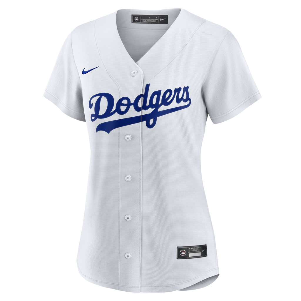 Women's Los Angeles Dodgers Will Smith Nike White Home Replica Jersey - 3