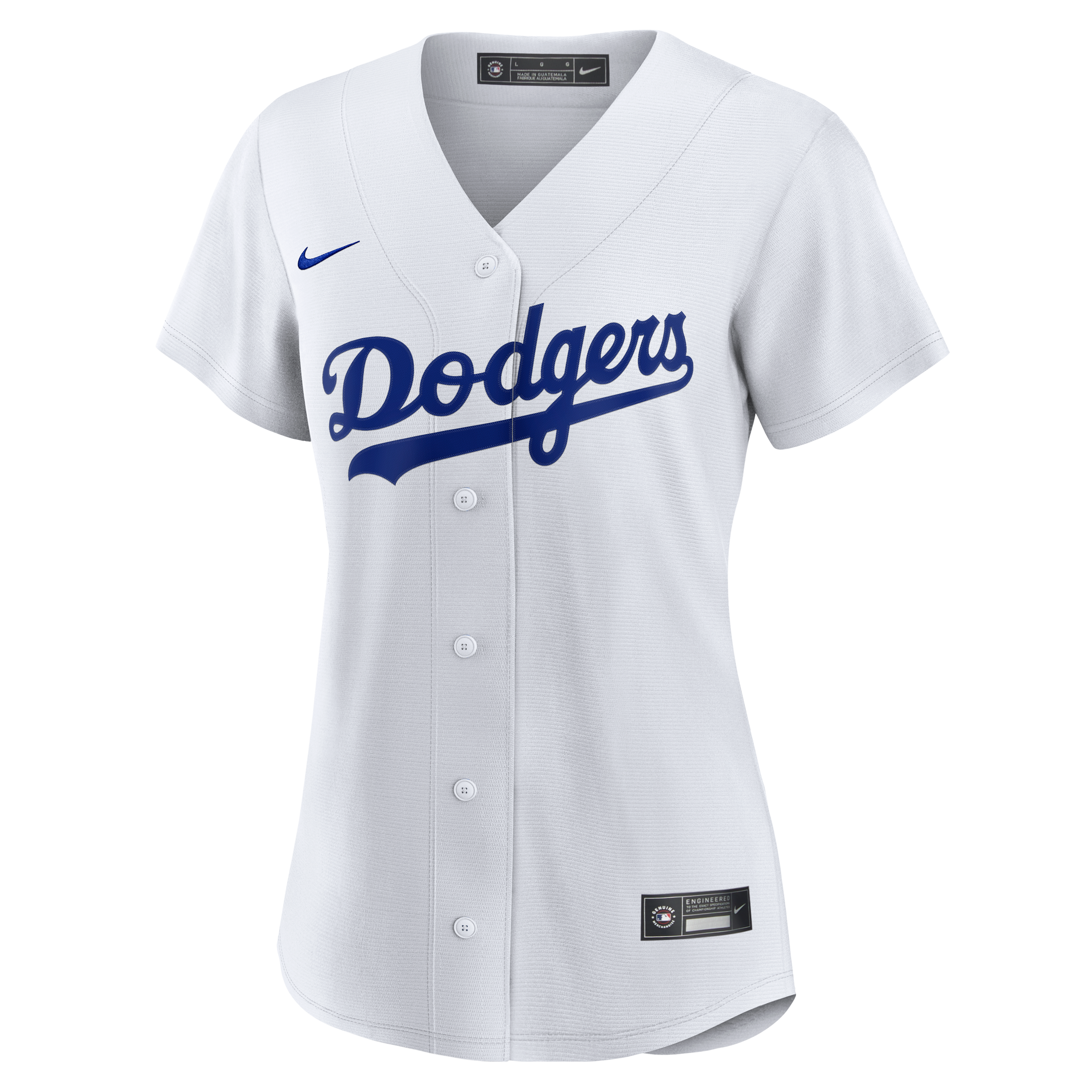 Women's Los Angeles Dodgers Will Smith Nike White Home Replica Jersey - 3