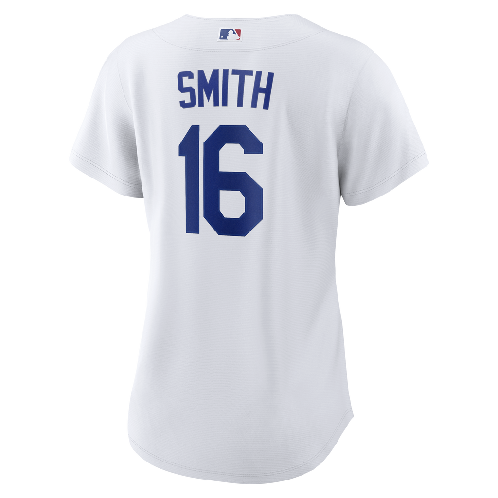 Women's Los Angeles Dodgers Will Smith Nike White Home Replica Jersey - 4