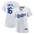 Women's Los Angeles Dodgers Will Smith Nike White Home Replica Jersey