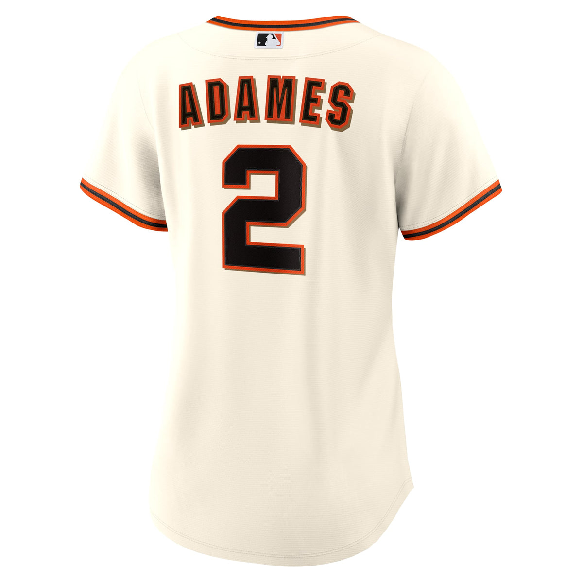 Women's San Francisco Giants Willy Adames Nike Cream Home Replica Jersey - 4