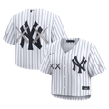 Women's New York Yankees Nike x KAWS White Cropped Replica Jersey