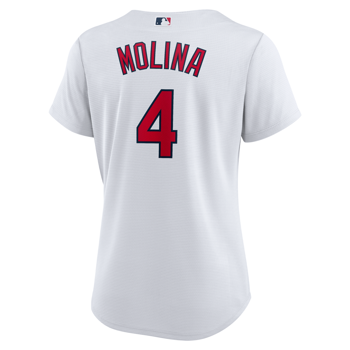 Women's St. Louis Cardinals Yadier Molina Nike White Home Replica Jersey - 4
