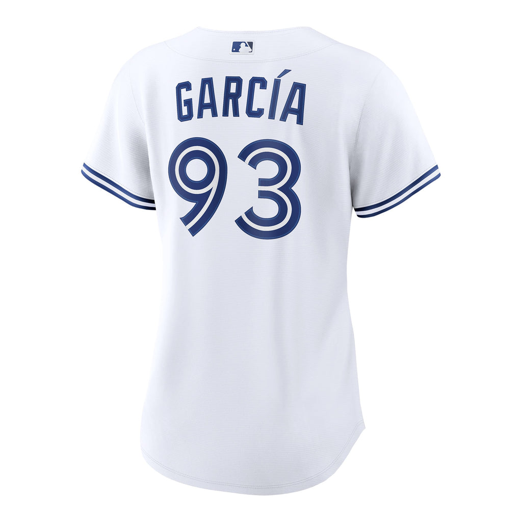 Women's Toronto Blue Jays Yimi García Nike White Home Replica Jersey - 4