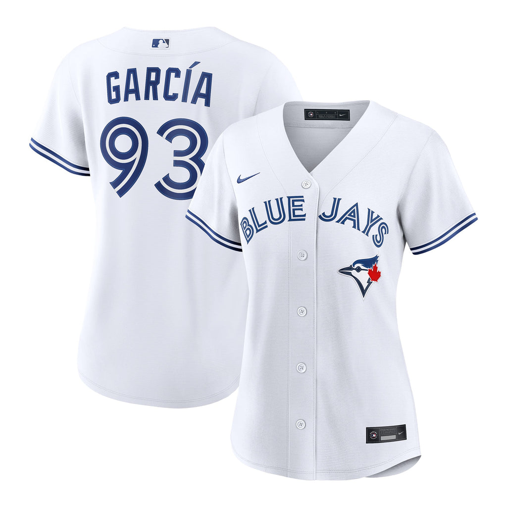 Women's Toronto Blue Jays Yimi García Nike White Home Replica Jersey