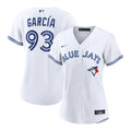 Women's Toronto Blue Jays Yimi García Nike White Home Replica Jersey