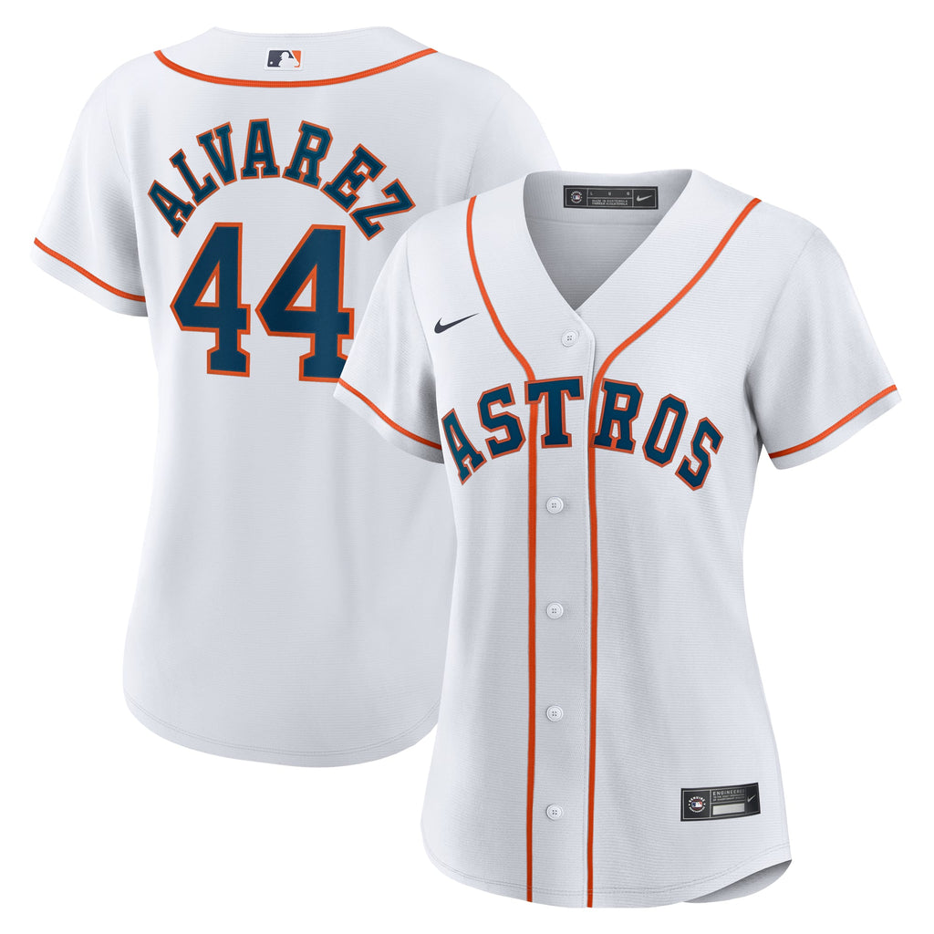 Women's Houston Astros Yordan Alvarez Nike White Home Replica Jersey - 2