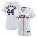 Women's Houston Astros Yordan Alvarez Nike White Home Replica Jersey