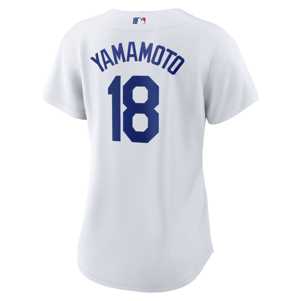 Women's Los Angeles Dodgers Yoshinobu Yamamoto Nike White Replica Jersey - 4