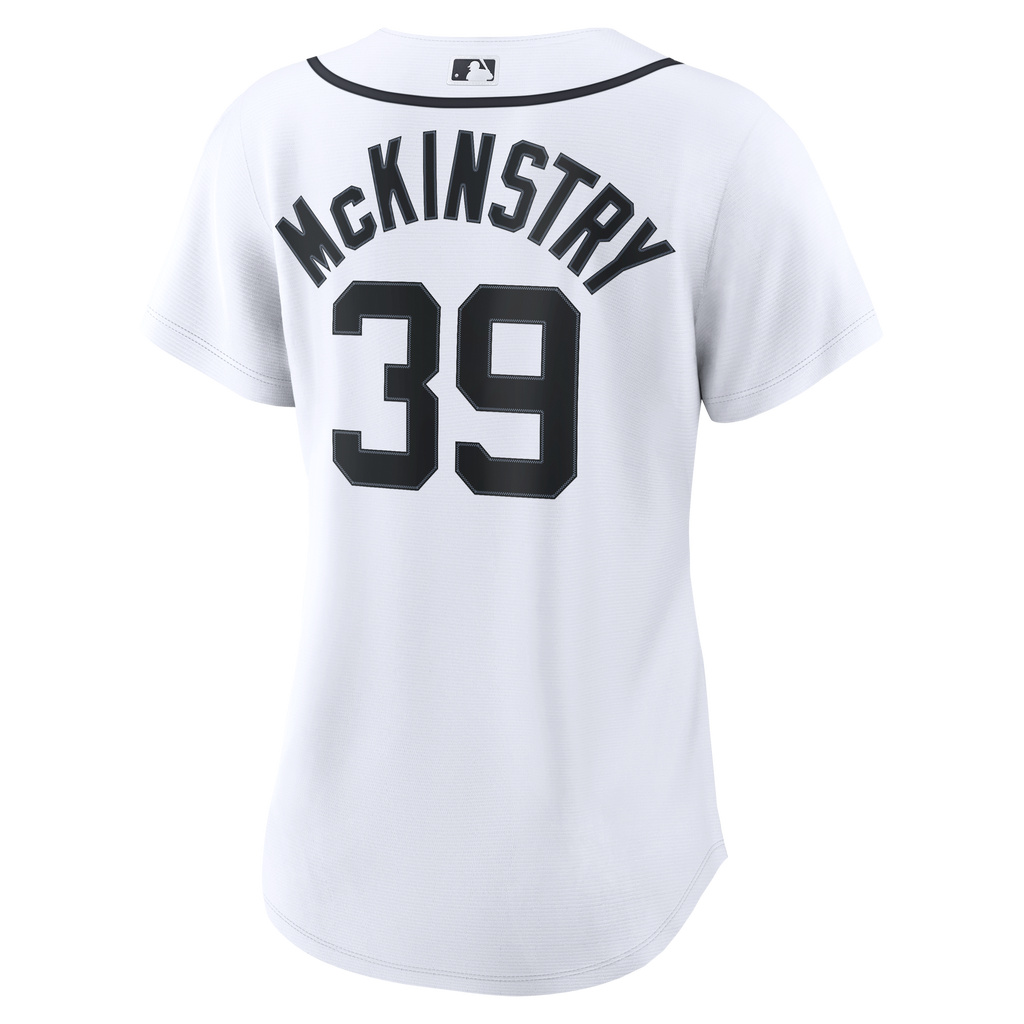Women's Detroit Tigers Zach McKinstry Nike White Home Replica Jersey - 4