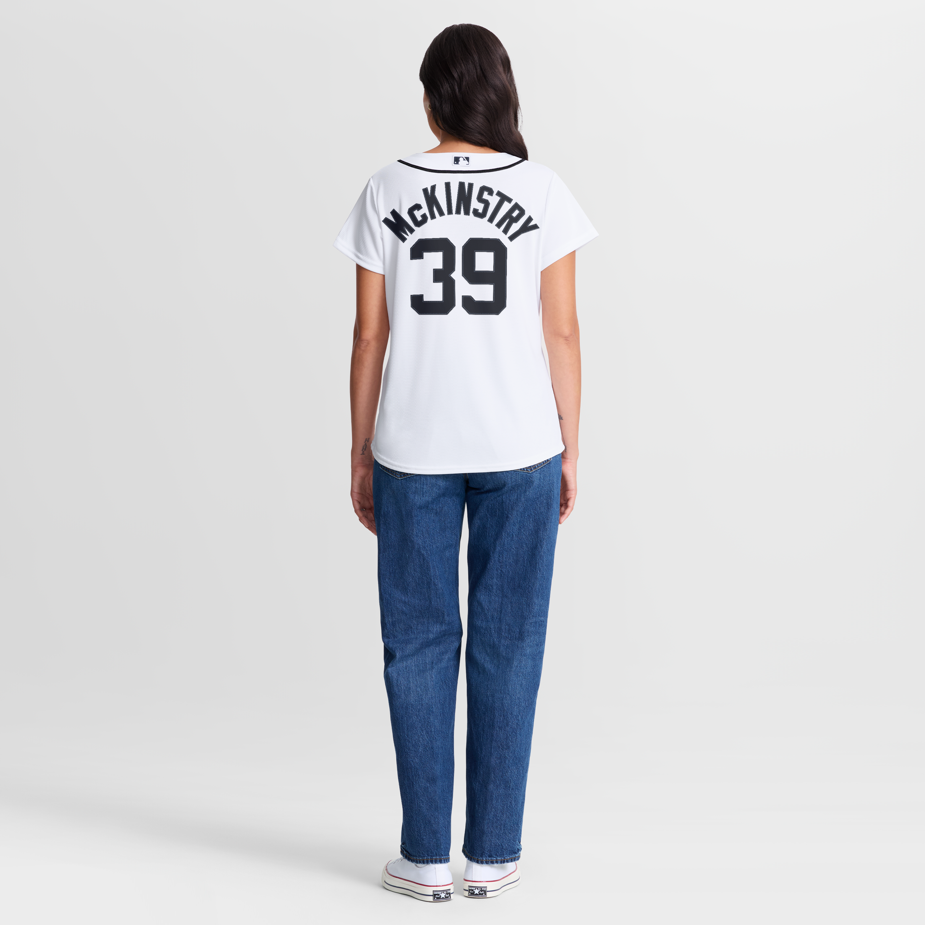 Women's Detroit Tigers Zach McKinstry Nike White Home Replica Jersey - 6