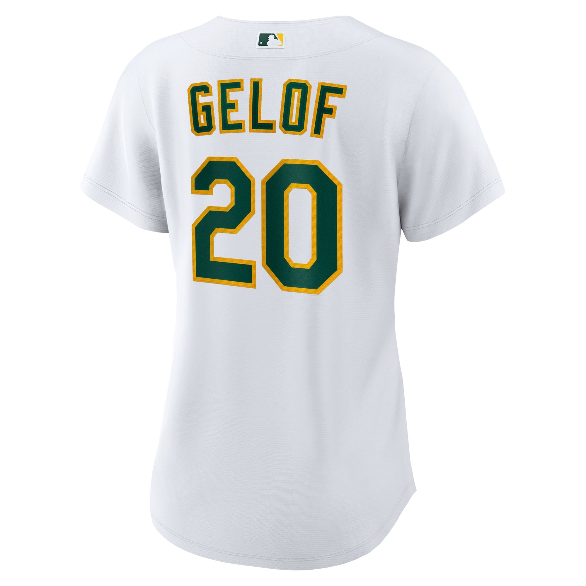 Women's Athletics Zack Gelof Nike White Home Replica Player Jersey - 4