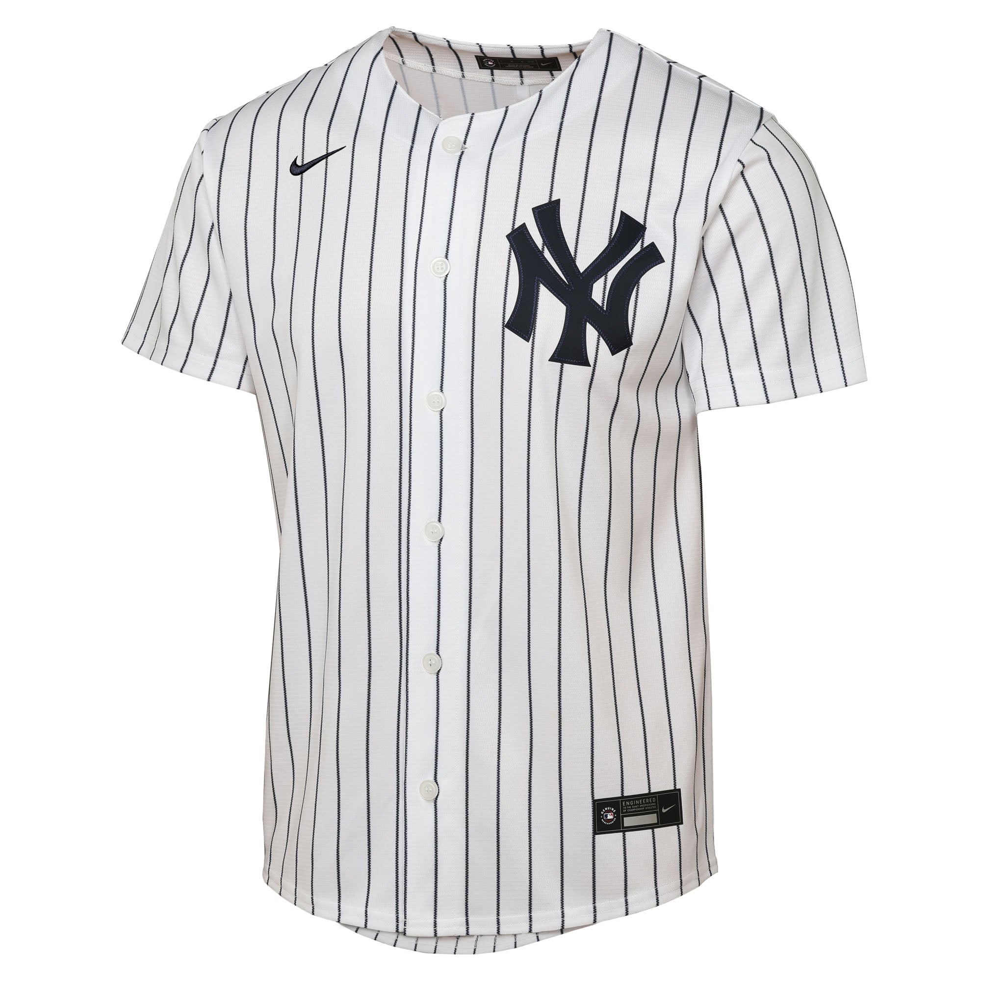 Youth New York Yankees Aaron Judge Nike White Home Replica Player Jersey - 3
