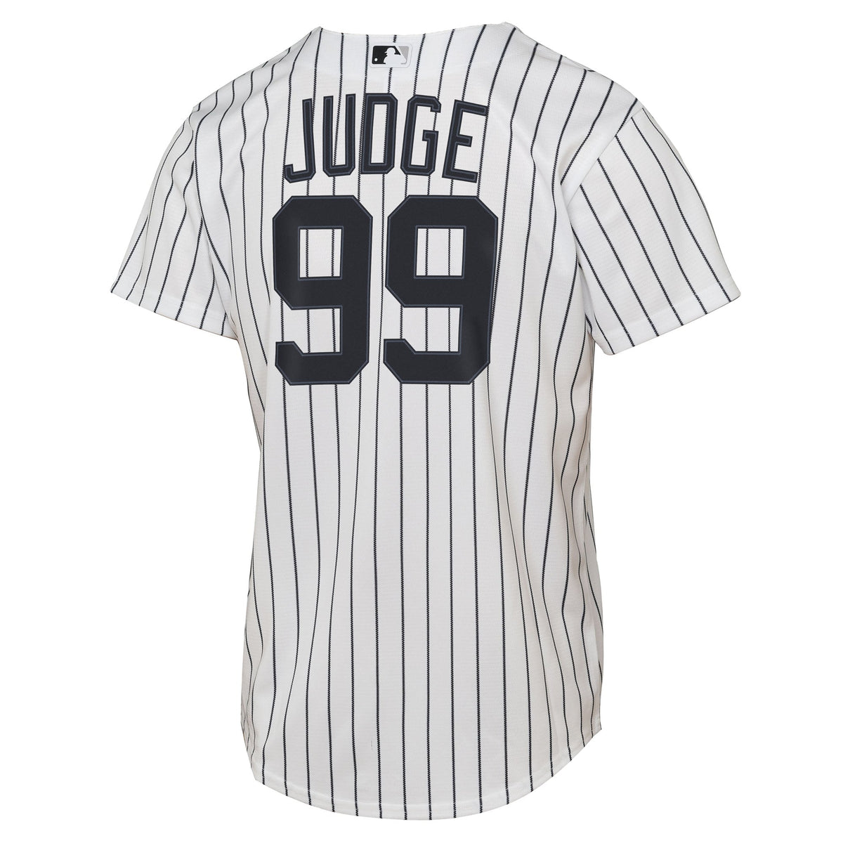Youth New York Yankees Aaron Judge Nike White Home Replica Player Jersey - 4