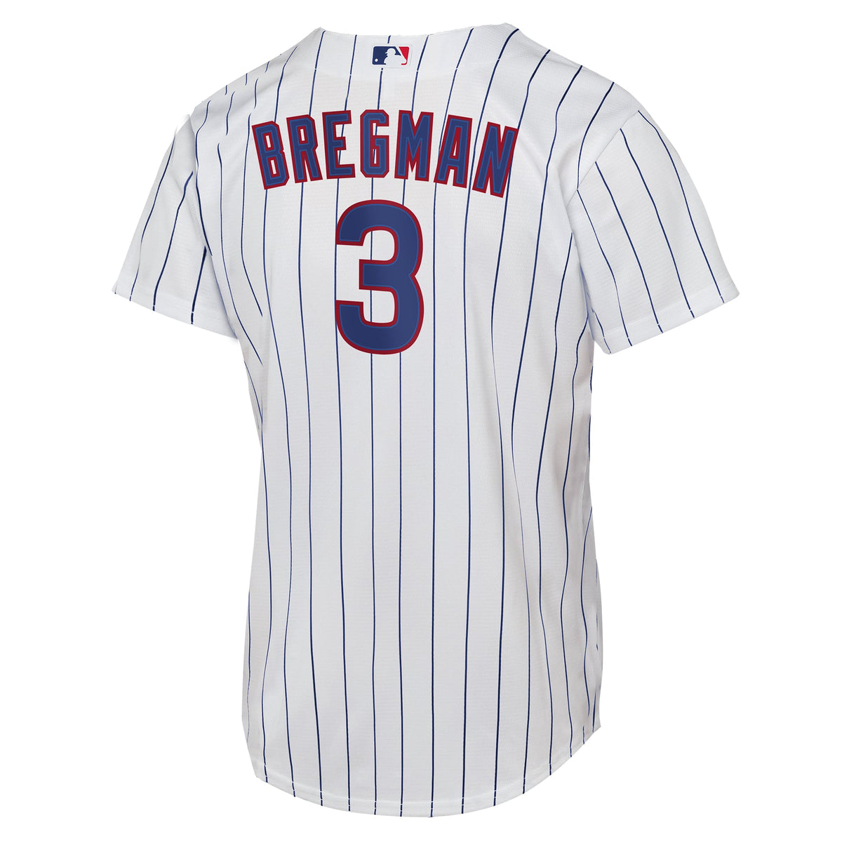 Youth Chicago Cubs Alex Bregman Nike White Home Replica Jersey - 4