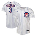 Youth Chicago Cubs Alex Bregman Nike White Home Replica Jersey