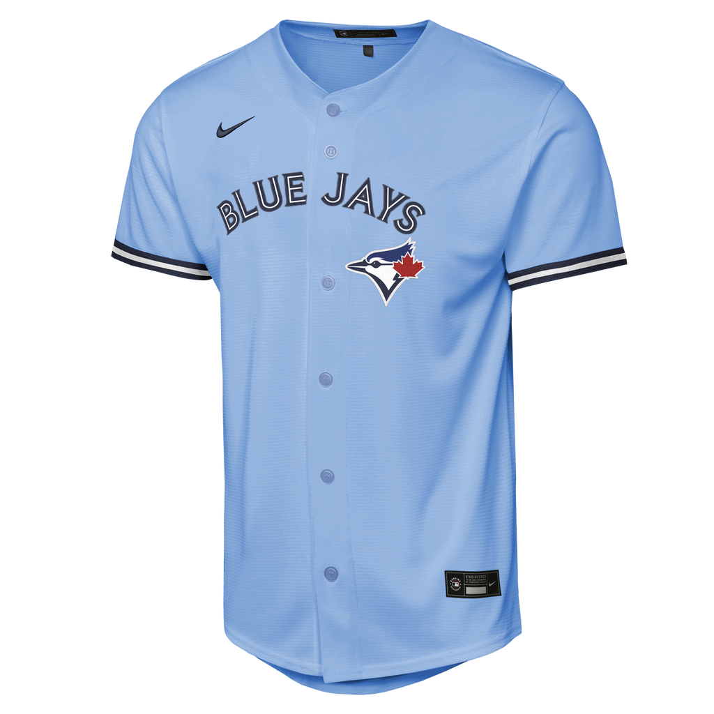 Youth Toronto Blue Jays Anthony Santander Nike Powder Blue Alternate Replica Jersey - 3