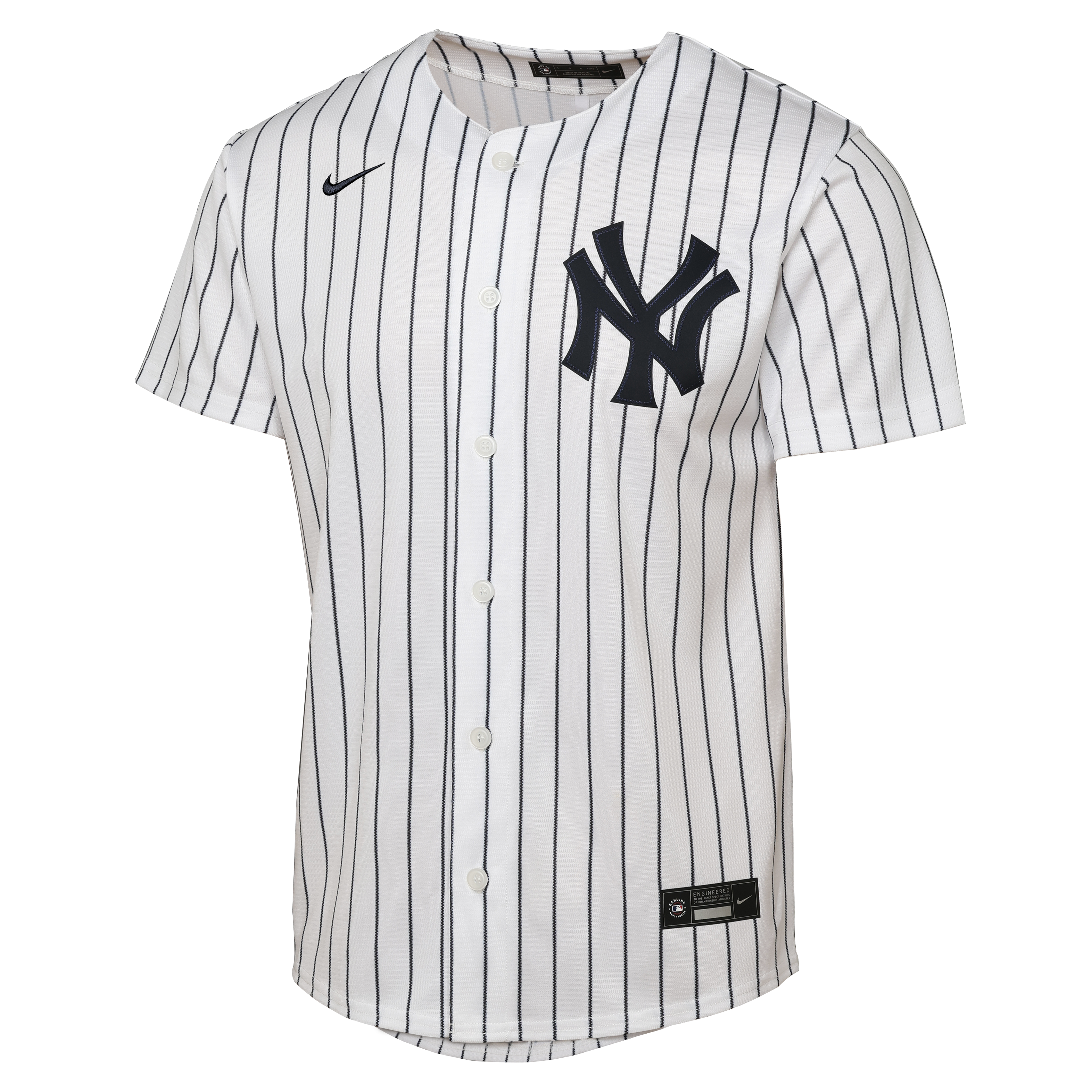 Youth New York Yankees Ben Rice Nike White Home Replica Jersey - 3
