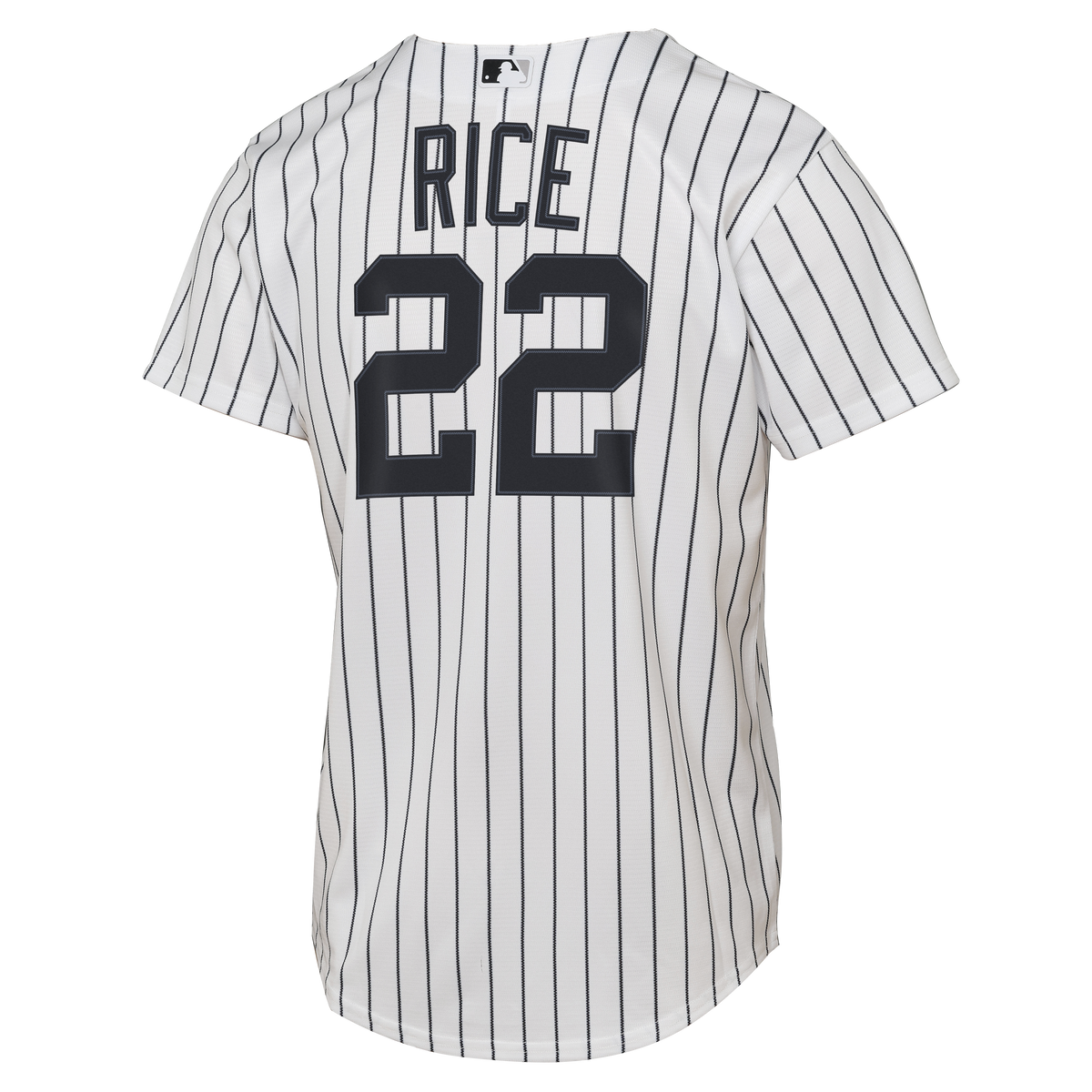 Youth New York Yankees Ben Rice Nike White Home Replica Jersey - 4
