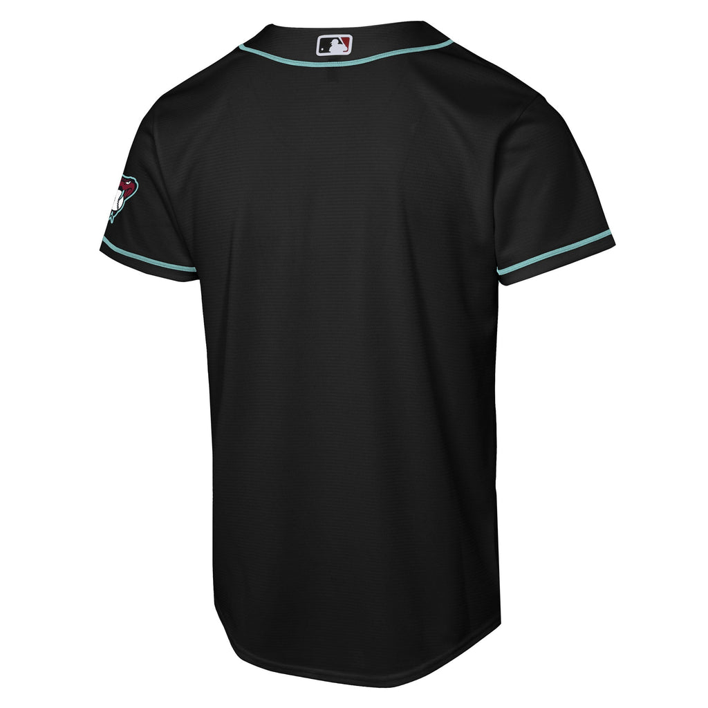 Youth Arizona Diamondbacks Nike Black Alternate Stadium Jersey - 4