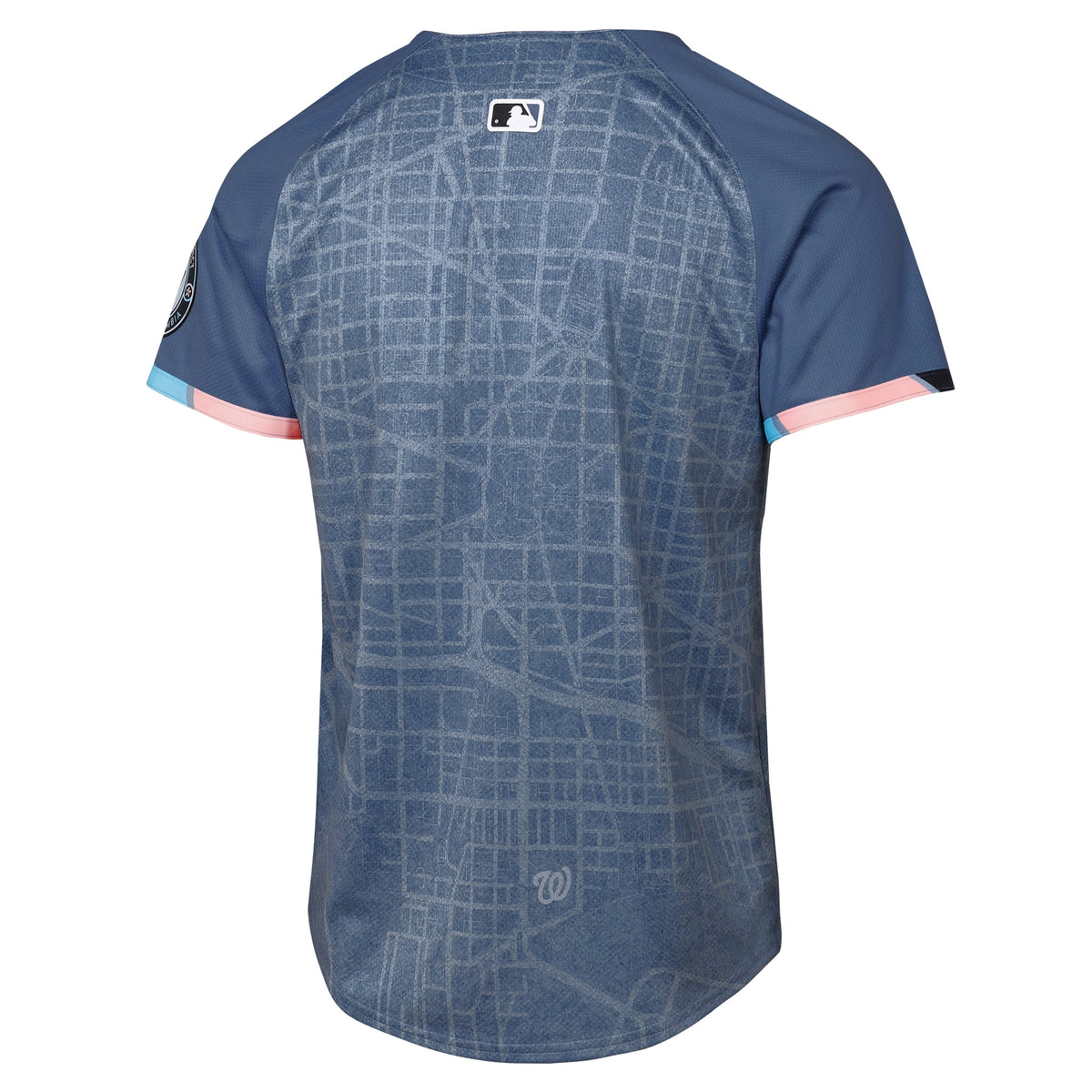 Youth Washington Nationals Nike Blue 2025 City Connect Limited Jersey - 4