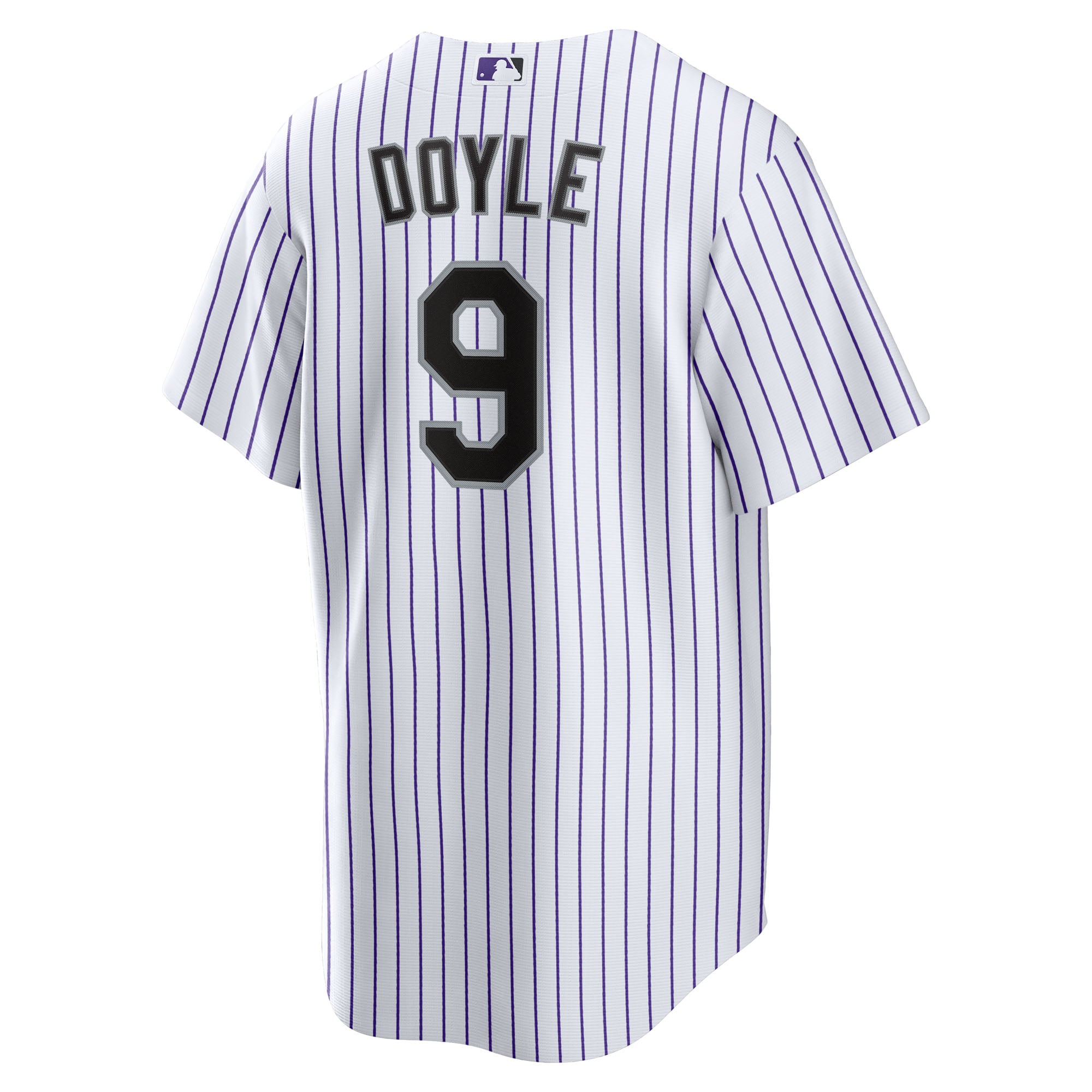 Youth Colorado Rockies Brenton Doyle Nike White Home Replica Jersey - 4
