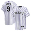 Youth Colorado Rockies Brenton Doyle Nike White Home Replica Jersey