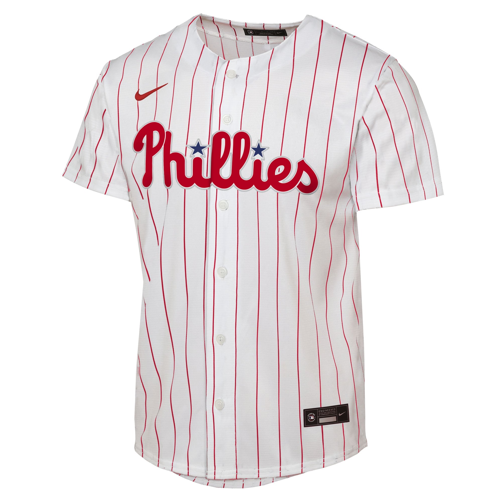 Youth Philadelphia Phillies Bryce Harper Nike White Home Replica Player Jersey - 3