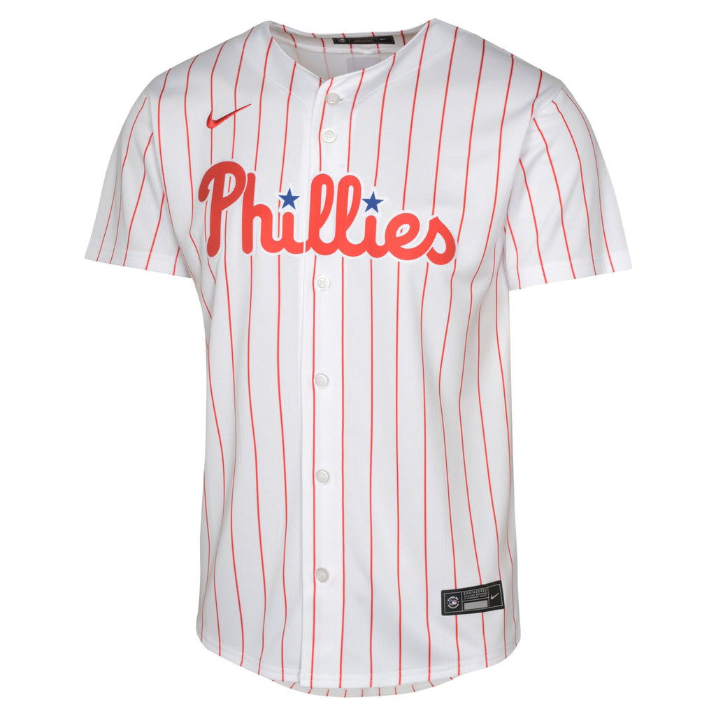 Youth Philadelphia Phillies Bryce Harper Nike White Limited Player Jersey - 3