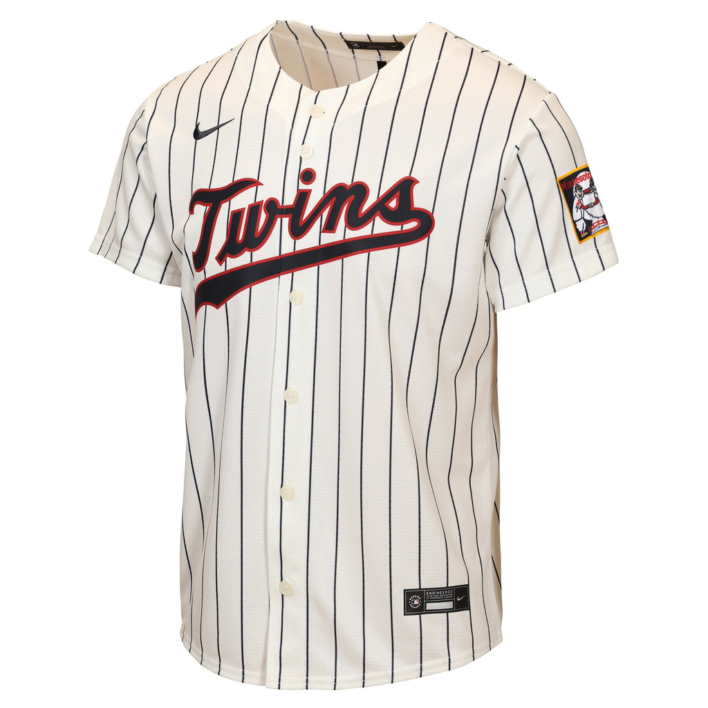 Youth Minnesota Twins Byron Buxton Nike Cream 2026 Field of Dreams Replica Jersey - 3