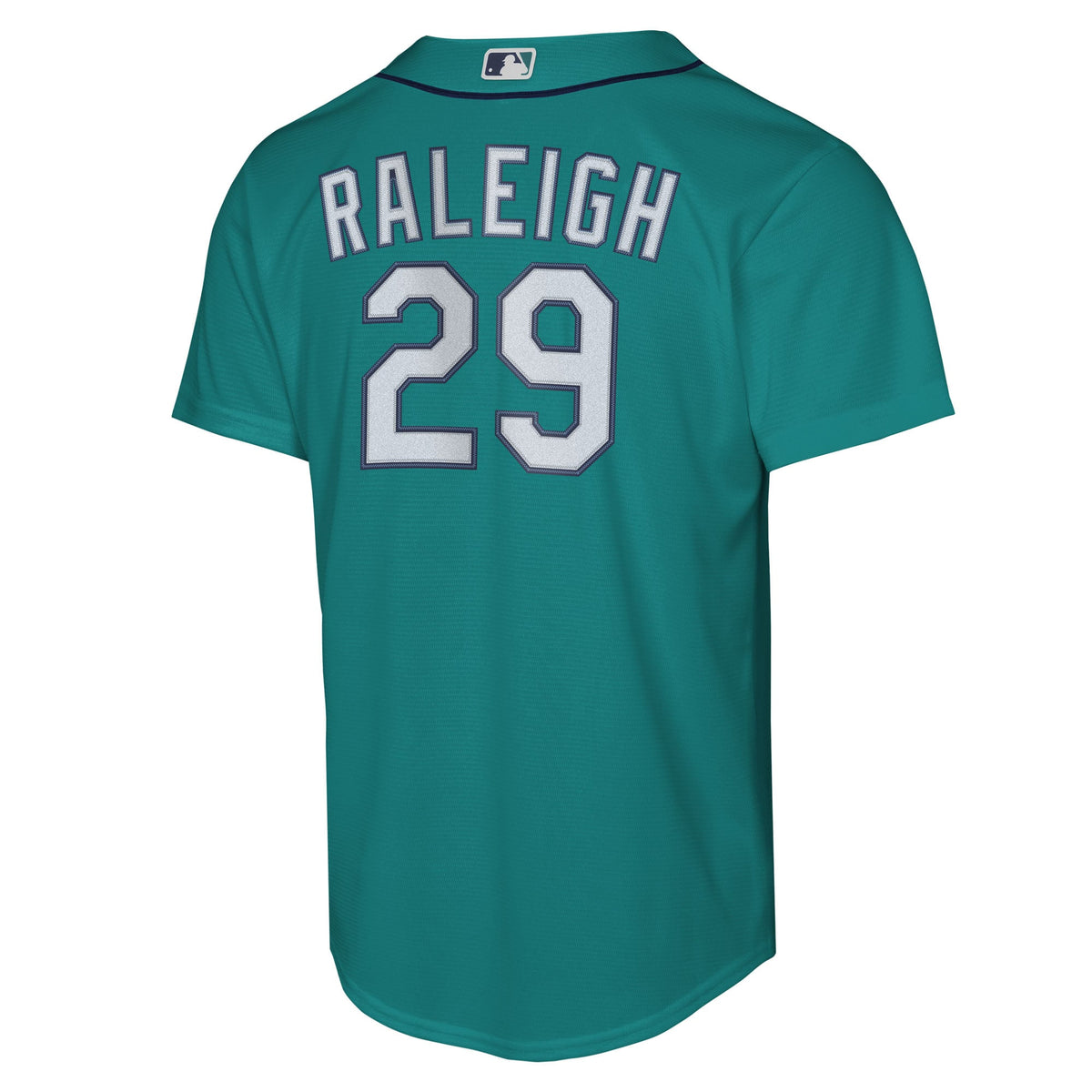 Youth Seattle Mariners Cal Raleigh Nike Teal Alternate Replica Jersey - 4