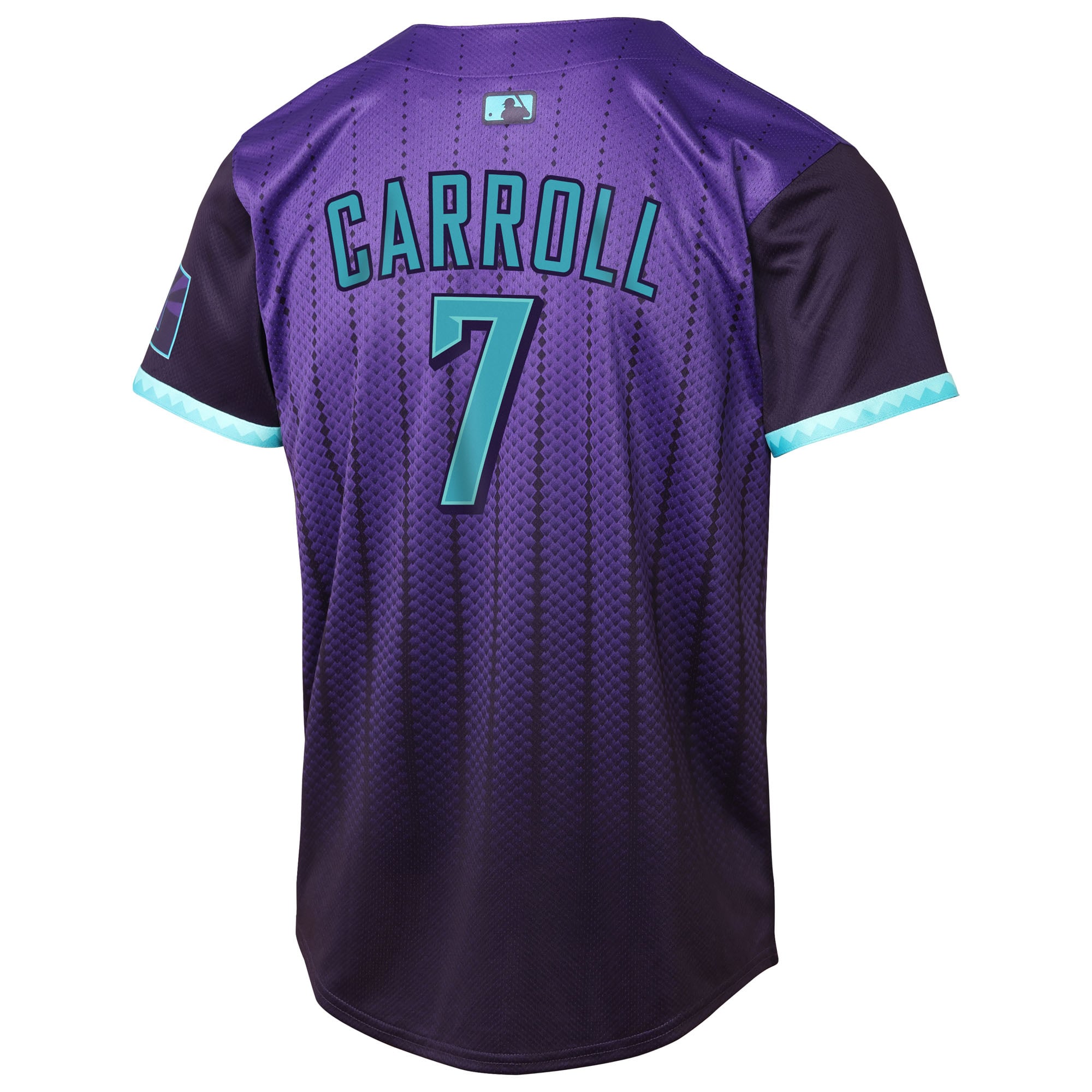 Youth Arizona Diamondbacks Corbin Carroll Nike Purple 2025 City Connect Limited Player Jersey - 4