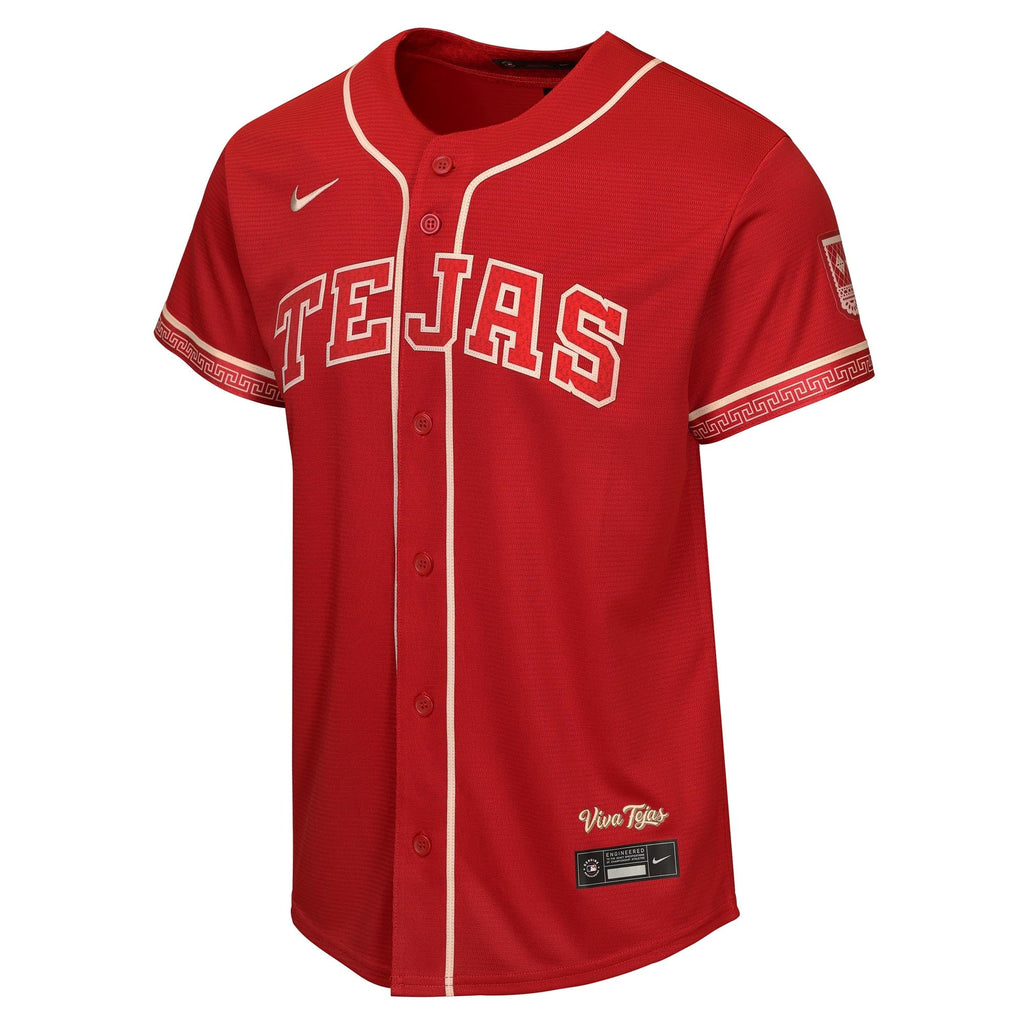 Youth Texas Rangers Corey Seager Nike Red 2026 City Connect Stadium Jersey - 3