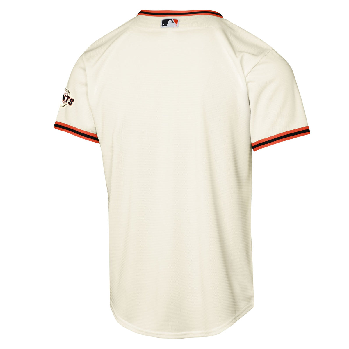 Youth San Francisco Giants Nike Cream Home Stadium Jersey - 4