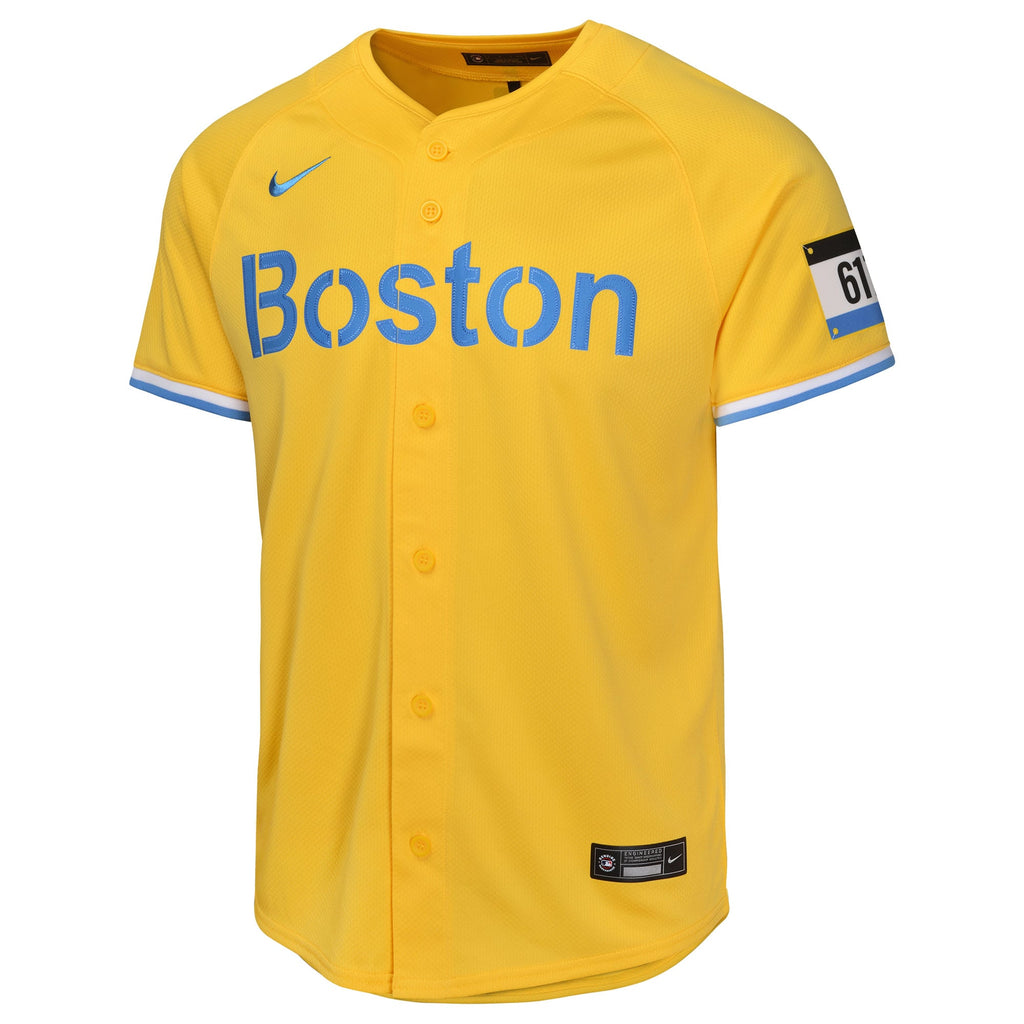 Youth Boston Red Sox David Ortiz Nike Gold City Connect Limited Player Jersey - 3