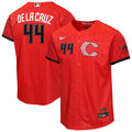 Youth Cincinnati Reds Elly De La Cruz Nike Red 2026 City Connect Stadium Jersey