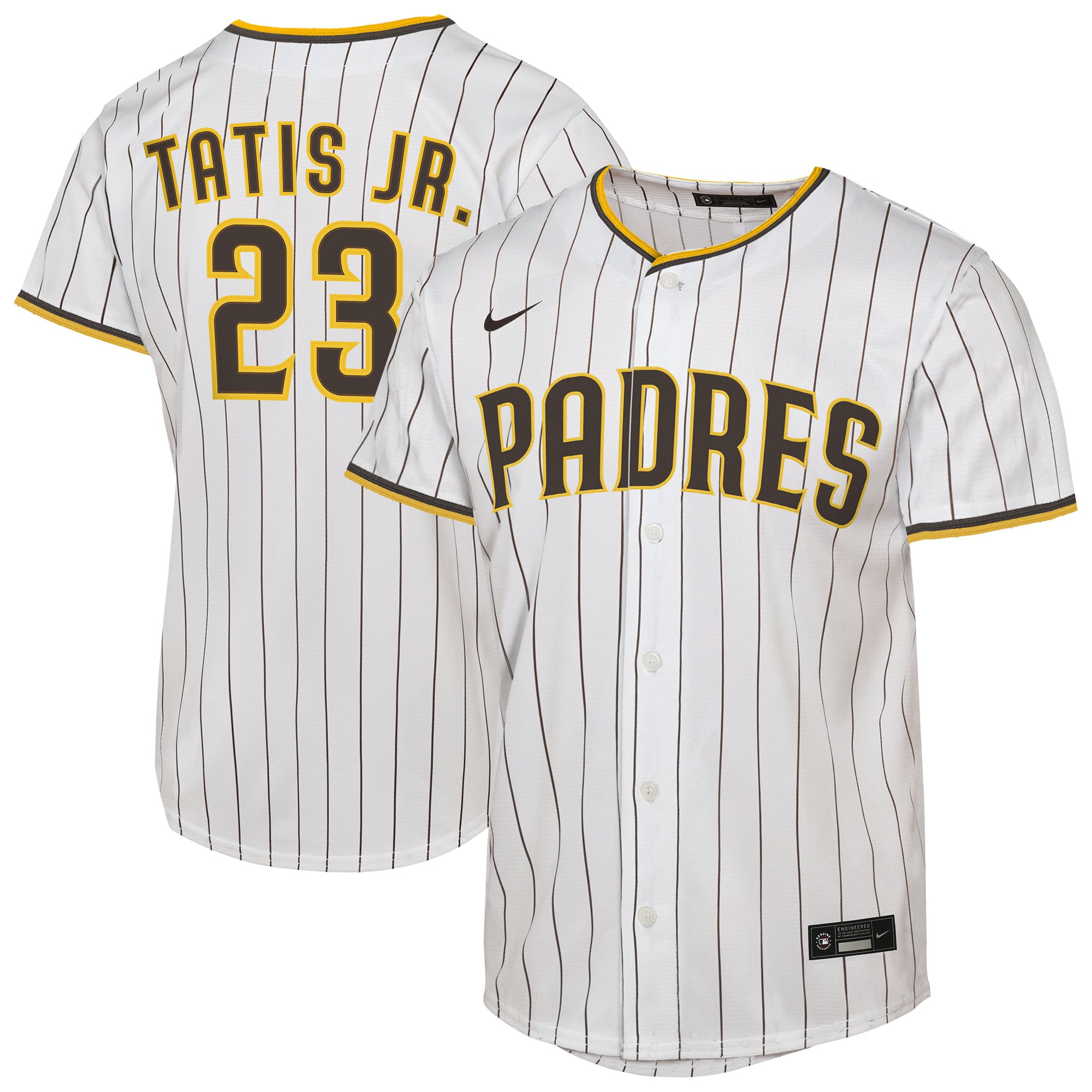 Youth San Diego Padres Fernando Tatis Jr. Nike White Home Replica Player Jersey - 2