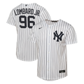 Youth New York Yankees George Lombard Jr. Nike White Home Replica Jersey