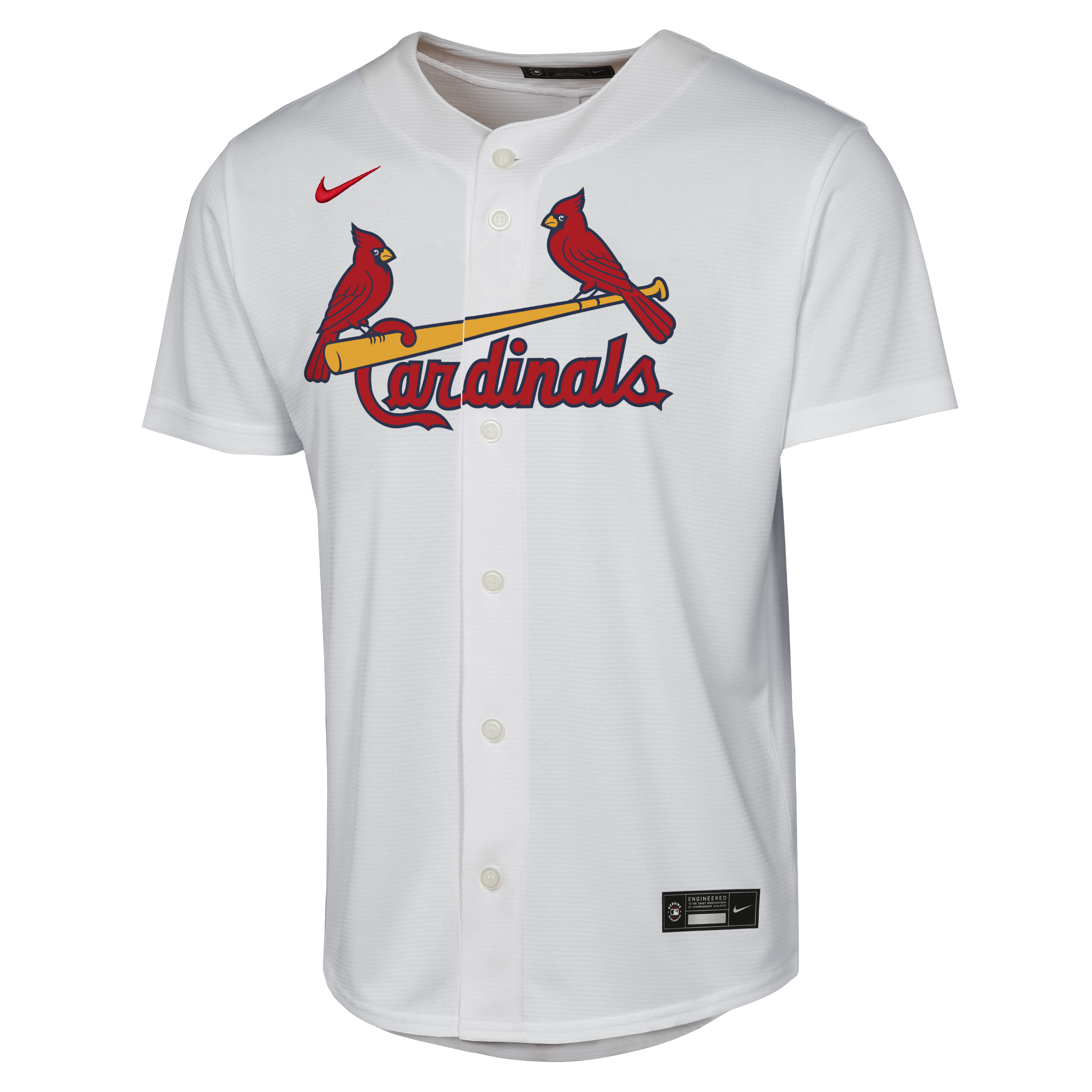 Youth St. Louis Cardinals JJ Wetherholt Nike White Home Replica Jersey - 3