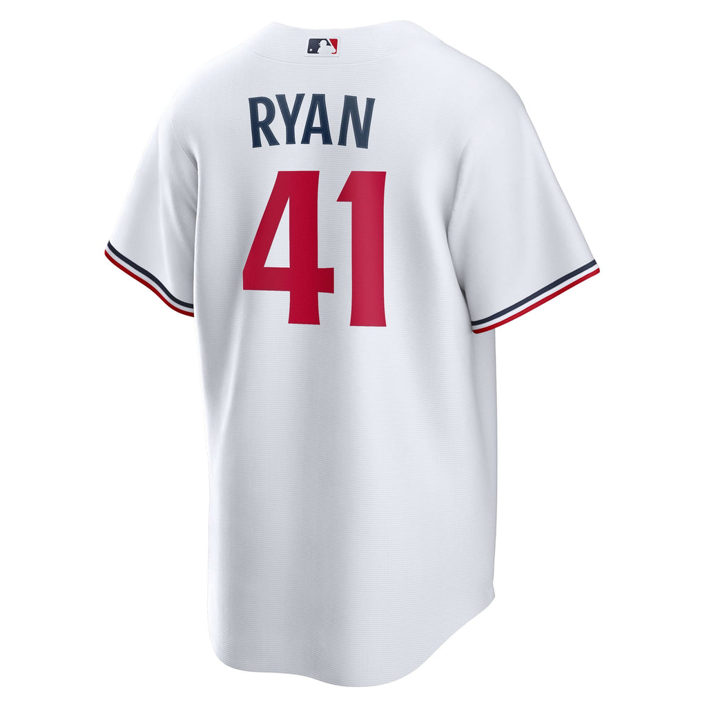 Youth Minnesota Twins Joe Ryan Nike White Home Replica Jersey - 4
