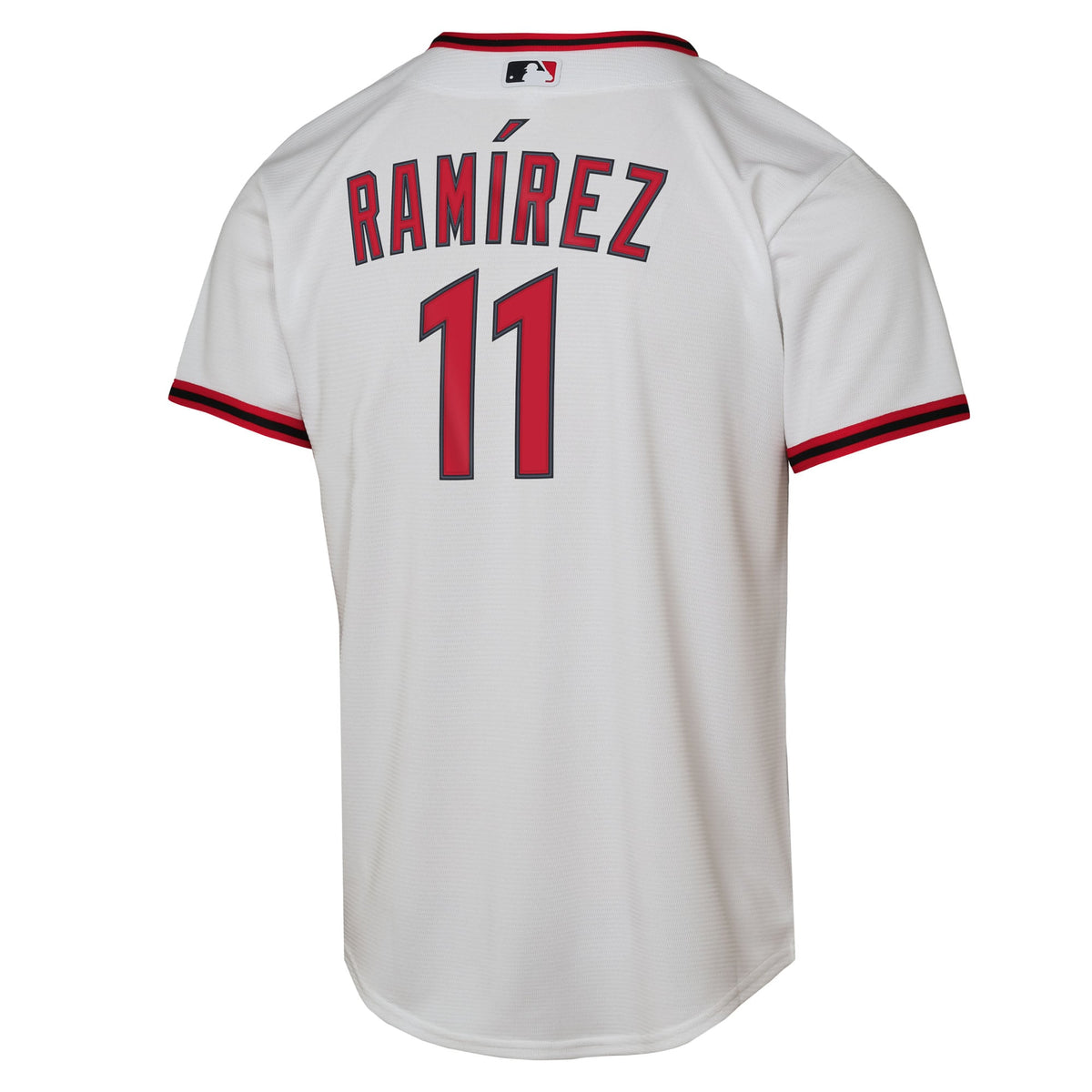 Youth Cleveland Guardians José Ramírez Nike White Home Replica Player Jersey - 4