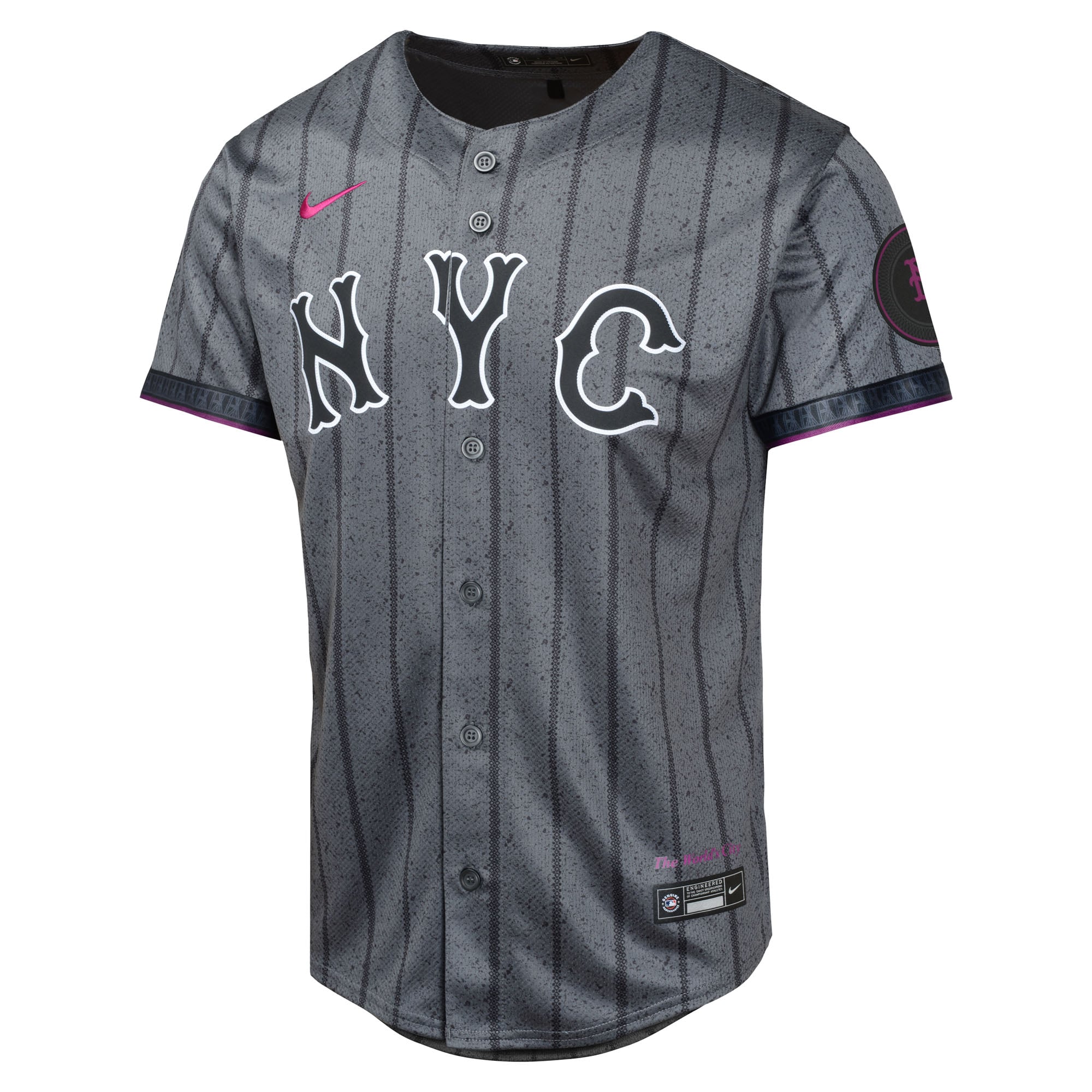 Youth New York Mets Juan Soto Nike Gray City Connect Limited Jersey - 3